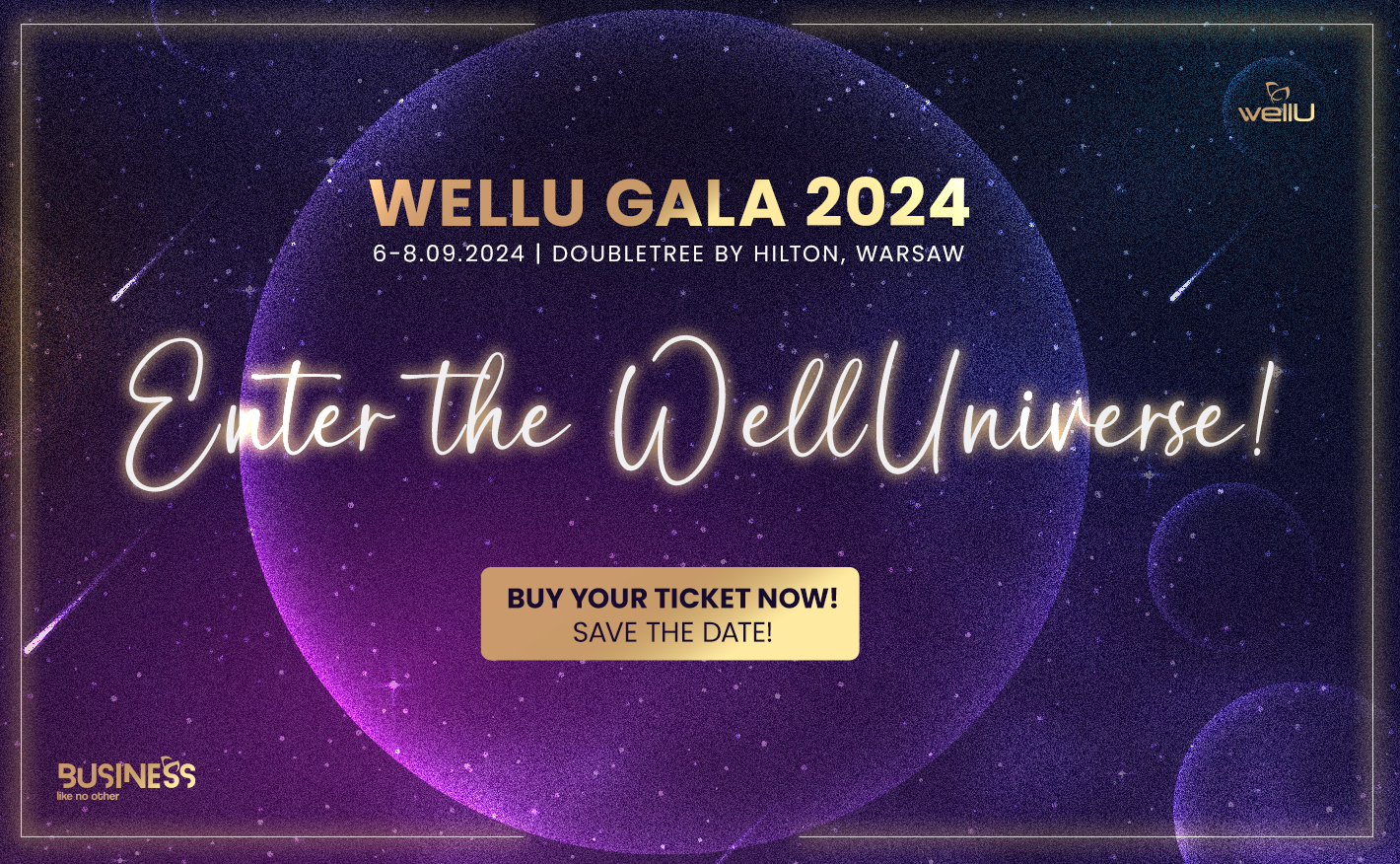 Gala WellU 2024 Varšava. Enter the WellUniverse!